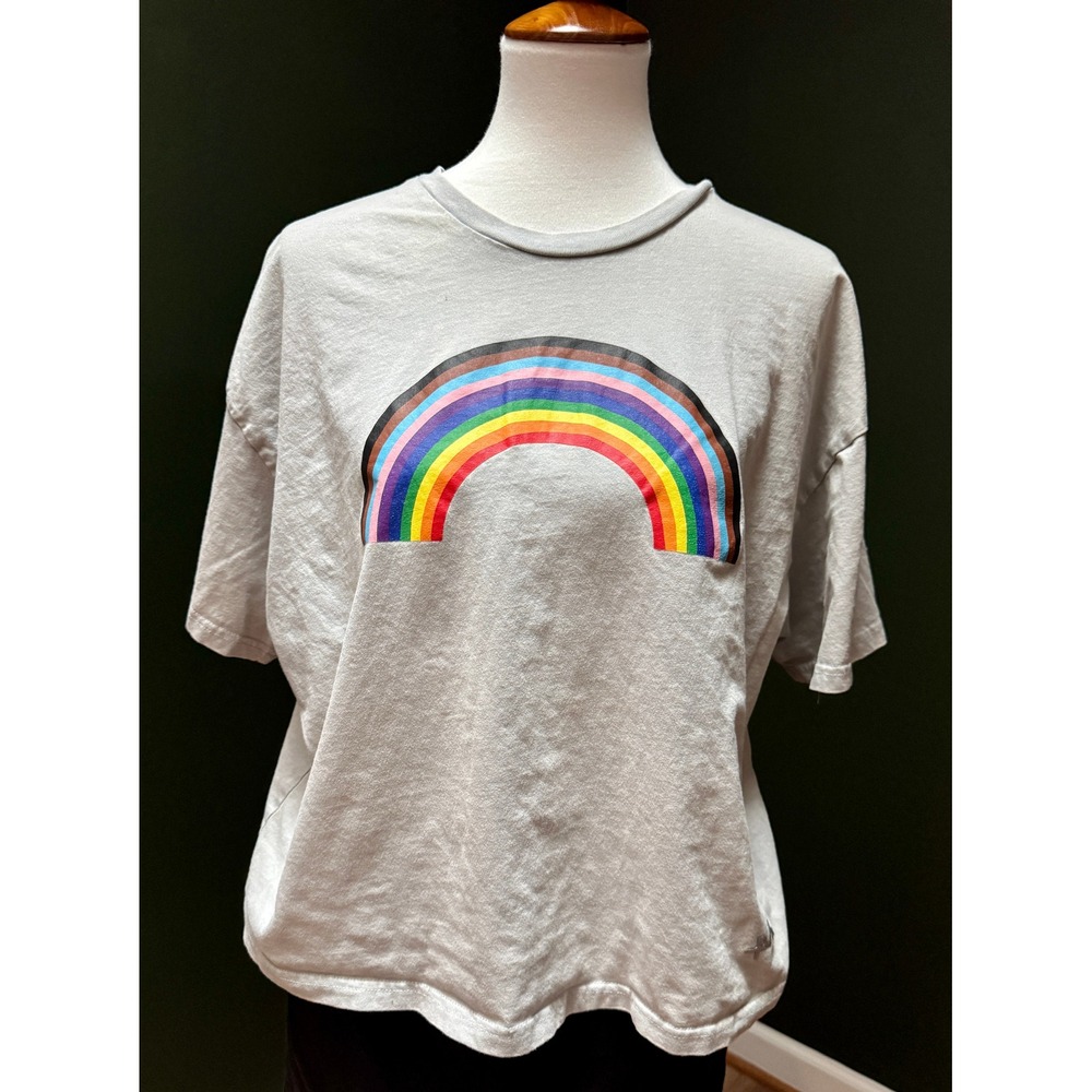 The Phluid‎ Project LGBTQIA+ Pride Rainbow Graphic T-Shirt Women's 1X